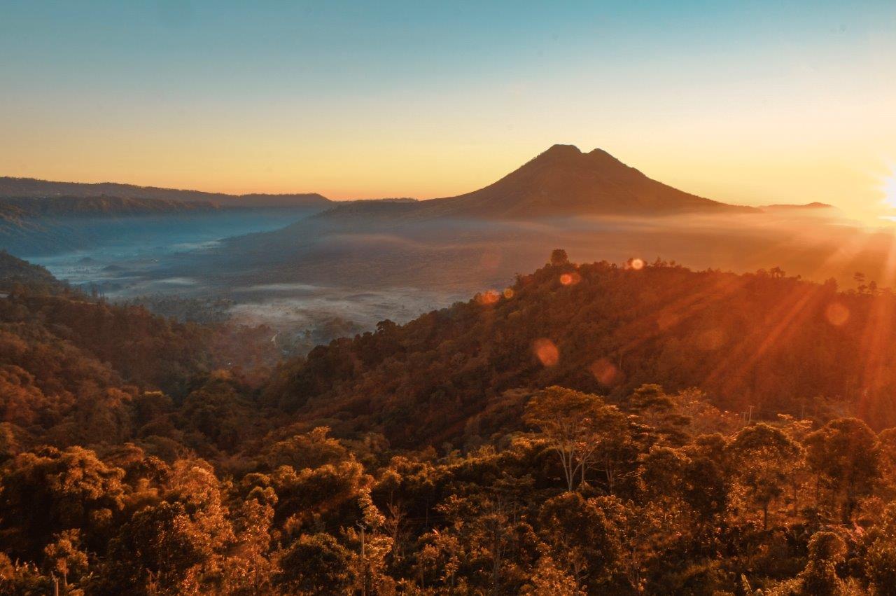  Mount  Batur  Sunrise Trekking And Hidden Waterfall Bali  
